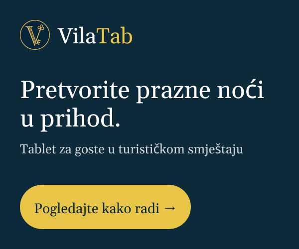 VilaTab – tablet za goste u turističkom smještaju